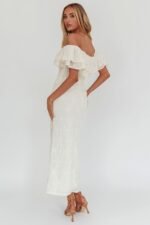 Beauty Within On-Off-Shoulder Maxi Dress Cream - Image 2