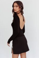 Higher Power Low Back Top Black - Image 2
