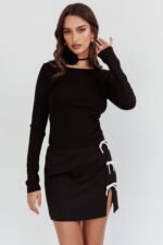 Higher Power Low Back Top Black - Image 5