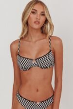 Cheerful Underwire Bikini Top Gingham - Image 5
