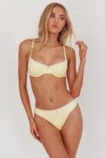 Cheerful Ric Rac Trim Bikini Bottom Butter - Image 2