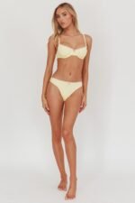 Cheerful Ric Rac Trim Bikini Bottom Butter - Image 5