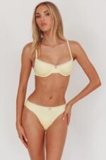 Cheerful Ric Rac Trim Bikini Bottom Butter - Image 6