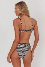 Cheerful Ric Rac Trim Bikini Bottom Gingham - Image 3