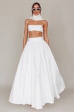 Love Songs Crop Top White - Image 4
