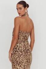 Meet Up Strapless Top Leopard - Image 3